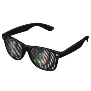 Italian flag retro sunglasses