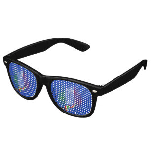 Italian flag retro sunglasses