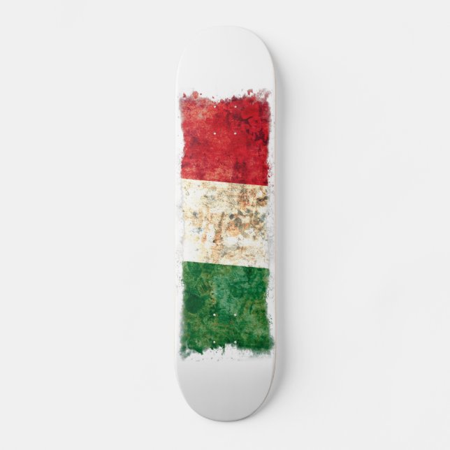 Italian Flag Skateboard (Front)