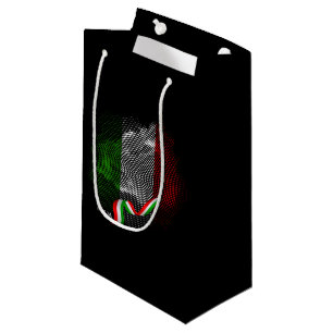 Italian flag small gift bag
