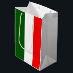 Italian Flag Stripes Design Gift Bag<br><div class="desc">Italian Flag Stripes Design Gift Bag  Great for Christmas too.</div>