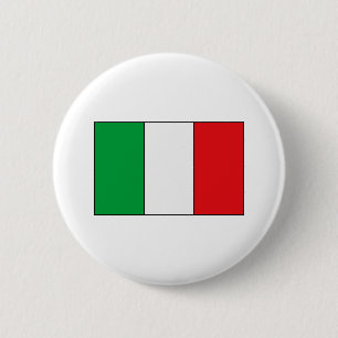 Italian Flag T-shirts and Gifts 2 Inch Round Button