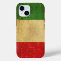 Italian Flag Vintage Grunge
