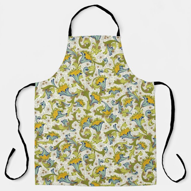 Italian Florentine Flourishes Apron (Front)