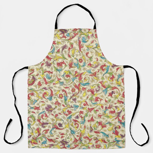 Italian Florentine Flourishes Apron (Front)