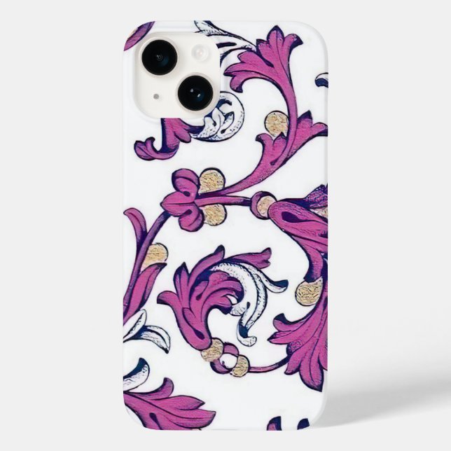 Italian Florentine Flourishes Pattern Case-Mate iPhone Case (Back)