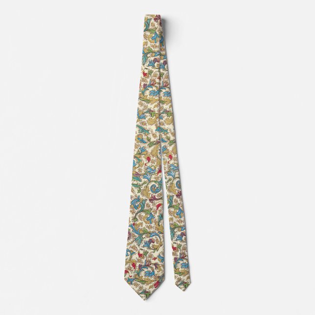 Italian Florentine Flourishes Tie (Front)