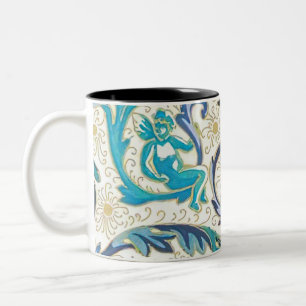 Italian Florentine Flourishes Two-Tone Coffee Mug