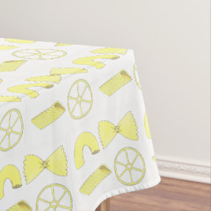 Italian Food Cooking Kitchen Pasta Penne Macaroni Tablecloth