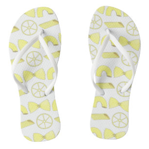 Italian Food Pasta Shapes Foodie Cooking Penne Flip Flops