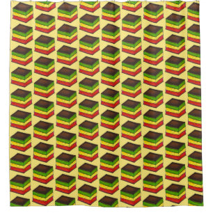 Italian Food Rainbow Tricolor Seven Layer Cookies