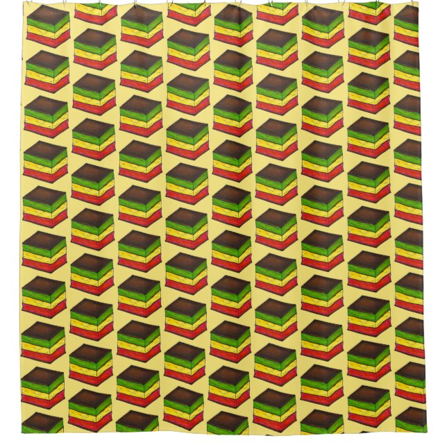 Italian Food Rainbow Tricolor Seven Layer Cookies (Front)