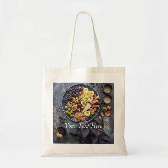Italian Food Selection Tote Bag (Front)