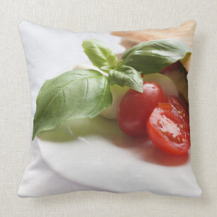 Italian food throw pillow