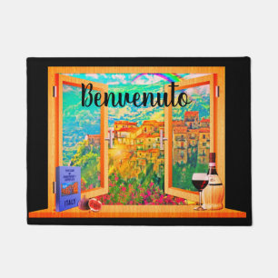 Italian for Welcome on Doormat