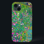 Italian Garden, Gustav Klimt iPhone 13 Case<br><div class="desc">Gustav Klimt (July 14, 1862 – February 6, 1918) was an Austrian symbolist painter and one of the most prominent members of the Vienna Secession movement. Klimt is noted for his paintings, murals, sketches, and other objets d'art. In addition to his figurative works, which include allegories and portraits, he painted...</div>