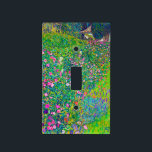 Italian Garden, Gustav Klimt Light Switch Cover<br><div class="desc">Gustav Klimt (July 14, 1862 – February 6, 1918) was an Austrian symbolist painter and one of the most prominent members of the Vienna Secession movement. Klimt is noted for his paintings, murals, sketches, and other objets d'art. In addition to his figurative works, which include allegories and portraits, he painted...</div>