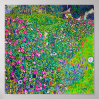 Italian Garden, Gustav Klimt