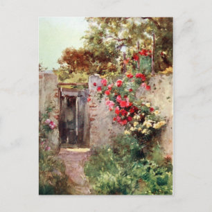 Italian Garden Postcard