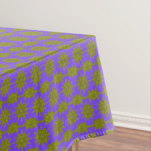Italian Gilt Lavender Lime Tablecloth