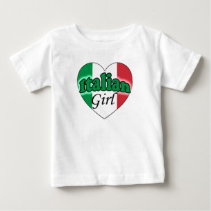 Italian Girl Baby T-Shirt