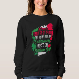 Italian Girl For An Italy Sweatshirt