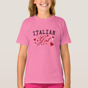 Italian Girl Kids T-Shirt