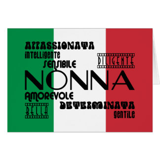 Italian Grandmothers : Qualities