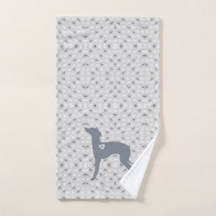 Italian Greyhound Bathroom Hand Guest Towel