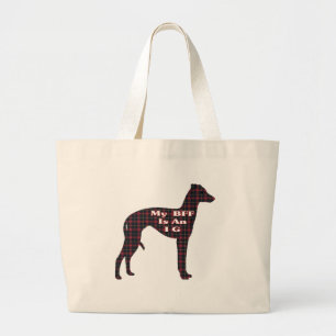 Italian Greyhound BFF Tote Bag