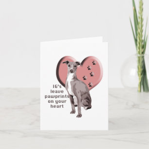 ITALIAN GREYHOUND CARD