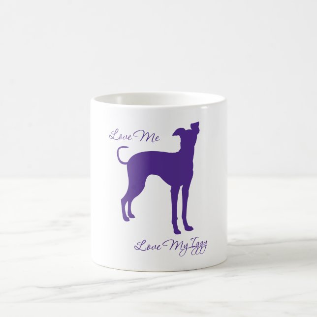 Italian Greyhound Coffee Mug (Center)
