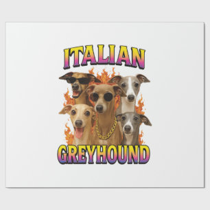 Italian Greyhound Copy Wrapping Paper