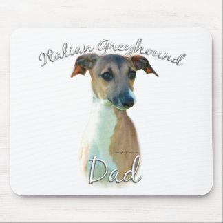 Italian Greyhound Dad 2 Mouse Pad