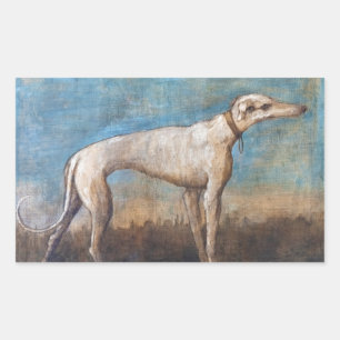 Italian Greyhound Giovanni Domenico Tiepolo painti Sticker