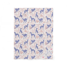 Italian greyhound Hearts Periwinkle Pattern Name