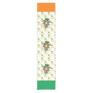 Italian Greyhound Home Decor St Patricks Day Short Table Runner
