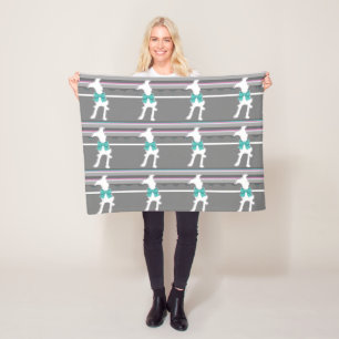 Italian Greyhound. Italian Greyhound Blanket. Fleece Blanket