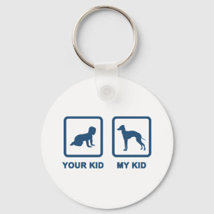 Italian Greyhound Keychain