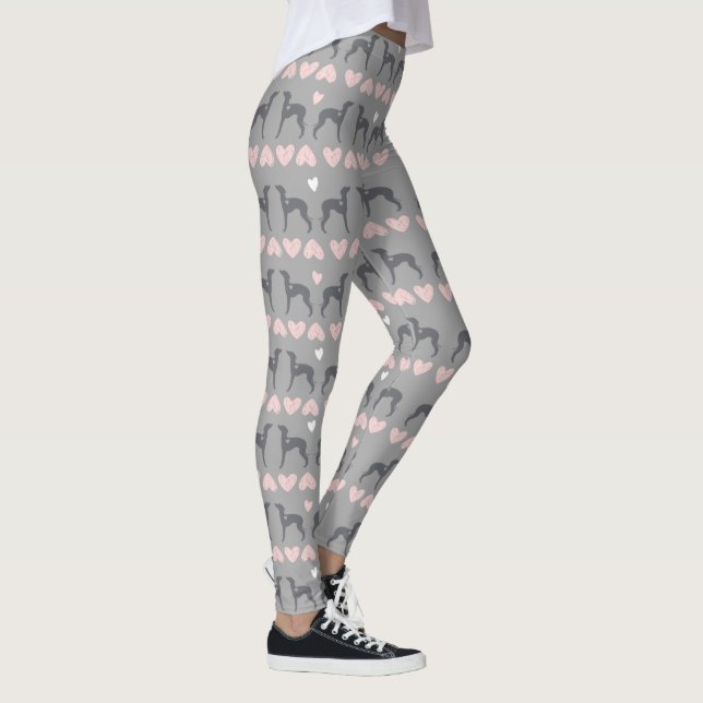 Italian Greyhound Leggings Lularoe Dog Clothing (Right)