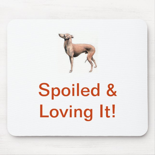 Italian Greyhound Mouse Pad (Front)