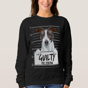 Italian Greyhound Mugshot Guilty Dog Sweatshirt