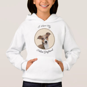 Italian Greyhound Painting - Cute Original Dog Art