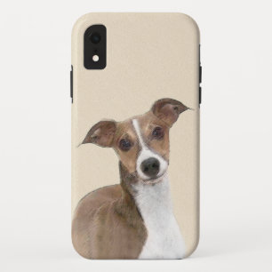 Italian Greyhound Painting - Cute Original Dog Art iPhone XR Case