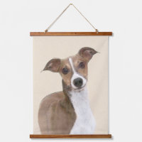Italian Greyhound Painting - Cute Original Dog Art