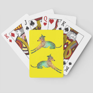 Italian Greyhound Playing Cards