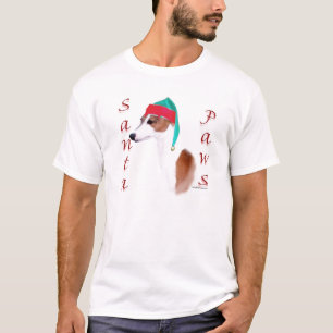 Italian Greyhound Santa Paws T-Shirt