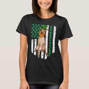 Italian Greyhound St Patricks Day Irish American F T-Shirt