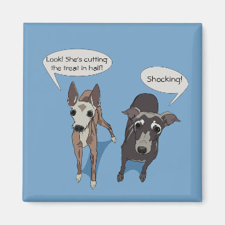 Italian Greyhound 'Treat' Magnet