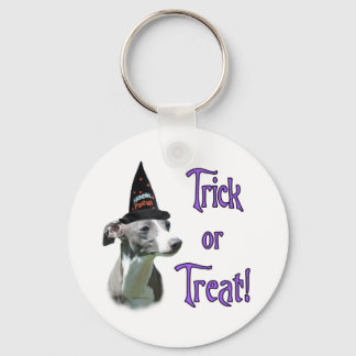 Italian Greyhound Trick Keychain